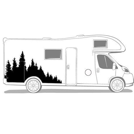 Sticker Forêt 2