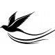 Sticker OIseau ondes