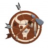 Sticker Indien Design 3