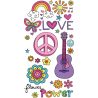 PLANCHE STICKERS HIPPIE 4