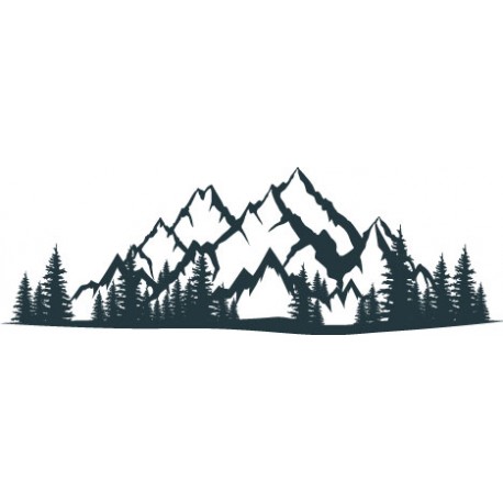 Sticker Montagne 1B