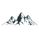 Sticker Montagne 2