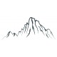 Sticker Montagne 4
