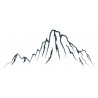 Sticker Montagne 4
