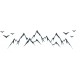 Sticker Montagne 5